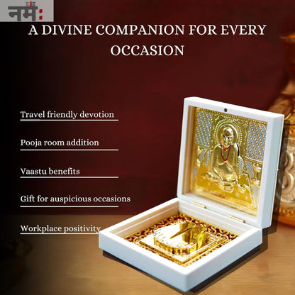 Gold Plated Swami Maharaj Charan Paduka™