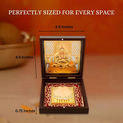 Gold Plated Swami Samarth Pocket Temple™